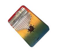 Kalimba Finger Piano Squisito Strumento Per Principianti Kalimba Thumb Piano A 17 Tasti Portatile In Legno Massello (Color : 08)