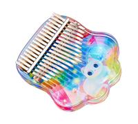 Kalimba Finger Piano Strumenti Musicali Portatili Per Pianoforte A Dito Acrilico Kalimba A 17 Tasti (Color : 03)