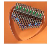 Kalimba Finger Piano Strumento Musicale Kalimba In Acrilico Trasparente Professionale 17 Tasti Simpatico Pianoforte A Pollice Con Accessori (Color : 03)