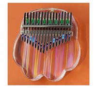 Kalimba Finger Piano Strumento Musicale Kalimba In Acrilico Trasparente Professionale 17 Tasti Simpatico Pianoforte A Pollice Con Accessori (Color : 07)