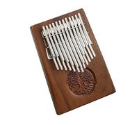 Kalimba Finger Piano Strumento Professionale Per Principianti Kalimba Thumb Piano, Tutto In Legno Massello Di Noce Nera (Color : 24 Key C)
