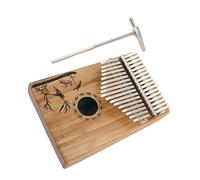 Kalimba In Bambù A 17 Tasti, Studente Professionista Che Pratica Il Pianoforte Con Le Dita Kalimbas Con Strumento Di Accordatura portatili Kalimba Thumb piano