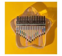 Kalimba Kalimba Acrilico Trasparente Per Tastiera Musicale Per Pianoforte A Pollice Rotondo Per Principianti 17 21 Tasti(17 keys4)