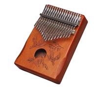 Kalimba Kalimba, Pianoforte A Pollice Portatile A 17 Tasti A Scheda Singola Con Accessori(Style 6)