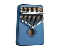 Kalimba Kalimba Portatile In Legno Massello Per Pianoforte A 17 Tasti Con Pollice E Dito, Con Borsa Per Il Trasporto E Istruzioni(Blue)