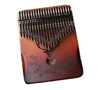 Kalimba Kalimba Professionale A 21 Tasti Con Fori Di Risonanza Custodia Per Il Trasporto E Martelletti Perfetta Per I Principianti.