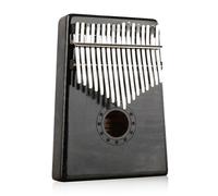 Kalimba Kalimba Thumb Piano 17 Toni Tiger Maple Finger Piano Strumento Musicale Portatile Per Principianti(Black)