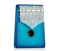 Kalimba Kalimba Thumb Piano 17 Toni Tiger Maple Finger Piano Strumento Musicale Portatile Per Principianti(Blue)