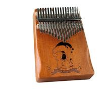 Kalimba Kalimba Thumb Piano Kit 17 Tasti Con Sintonizzazione Manuale Calimba Pianoforte Da Dito Portatile(Style 1)