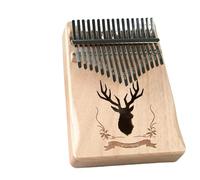 Kalimba Kalimba Thumb Piano Kit 17 Tasti Con Sintonizzazione Manuale Calimba Pianoforte Da Dito Portatile(Style 2)