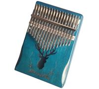 Kalimba Kalimba Thumb Piano Kit 17 Tasti Con Sintonizzazione Manuale Calimba Pianoforte Da Dito Portatile(Style 4)