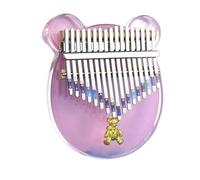 Kalimba Kalimba Trasparente 17 Tasti Pianoforte A Pollice In Acrilico Per Principianti Kalimba Con Accessori Strumento Musicale A Tastiera(B)