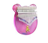 Kalimba Kalimba Trasparente 17 Tasti Pianoforte A Pollice In Acrilico Per Principianti Kalimba Con Accessori Strumento Musicale A Tastiera(C)