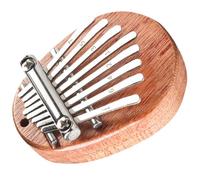 Kalimba Mini in Legno Marrone per Principianti, Note Pure | Strumento Piccolo, Facile da Usare, Aspetto Bello e Caldo, Adatto a Inizia Pianoforte