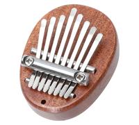Kalimba Mini Pianoforte a Dita 8 Note per Principianti | Acciaio Inossidabile e Legno, Forma Elegante e Peso Leggero, Regalo Adatto, Portatile Ovunque