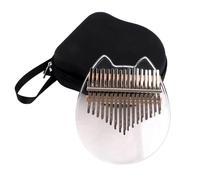 Kalimba Mini Strumenti Musicali 17 Tasti Pianoforte A Pollice Elettrico Kalimba Acrilico Trasparente
