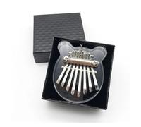 Kalimba Mini strumento a tastiera con dito dal suono buono Accessorio carino Kalimba 8 tasti per pianoforte a pollice (Color : 5)
