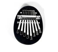 Kalimba Mini strumento musicale entry-level nero in legno massello pianoforte a dita a otto toni strumento musicale kalimba a 8 toni (Color : 2)