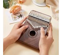 Kalimba Music Keyboard Initiants Kalimbas Strumento Musicale Professionale Accessori Per Pianoforte Con Dita Portatili Mbira(17 keys1)