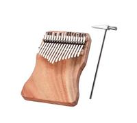 Kalimba Pianoforte A 17 Tasti Kalimba In Legno Di Canfora Tono C Con Borsa Per Il Trasporto Libro Di Musica Adesivi Scala Musicale Martello Per Accordatura(Set1)