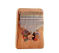 Kalimba Pianoforte A Dita Professionale Completamente In Legno Massello Impiallacciato In Acero Kaliba 17-21 Tasti Strumento Pianoforte A Pollice(B17)