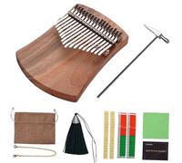 Kalimba Pianoforte A Pollice A 17 Tasti Kalimba C Tone Con Borsa Per Il Trasporto Adesivi Su Scala Musicale Accompagnamento Del Martello Per L'accordatura