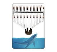 Kalimba Pianoforte A Pollice Dipinto Con Foro Rotondo Da 21 Note Kalimba A Cinque Dita(4)