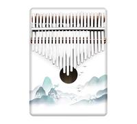 Kalimba Pianoforte A Pollice Dipinto Con Foro Rotondo Da 21 Note Kalimba A Cinque Dita(8)