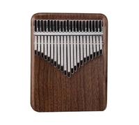 Kalimba Pianoforte A Pollice In Noce Nera Kalimba Elettrico 21/17 Tasti Kalimba Professionale Con Strumento EQ Kalimbas Pickup Integrato(21 keys)