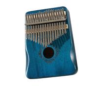 Kalimba, Pianoforte da Pollice a 17 Note Finger Thumb Piano con Forte Potere Penetrante Finger Piano per Amanti della Musica e Principianti (Blu Reale)
