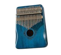 Kalimba, Pianoforte da Pollice a 17 Note Finger Thumb Piano con Forte Potere Penetrante Finger Piano per Amanti della Musica e Principianti (Blu Reale)