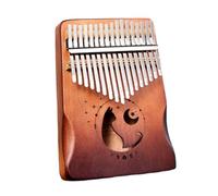 Kalimba - Pianoforte da pollice a 17 tasti, con istruzioni per lo studio e accordatura a martello, pianoforte da dito in legno, per bambini, adulti, principianti professionisti
