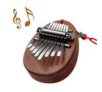 Kalimba - Pianoforte da pollice a 8 tasti, strumenti musicali portatili, in legno massello, regalo per bambini e principianti professionali (formato mini)