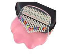 Kalimba Pianoforte per pollice Kalimba acrilico a 17 toni Pianoforte per pollice Kalimba per principianti scala cromatica professionale (Color : 2)