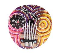 Kalimba Portatile Cocco con Design Chic Strumento Musicale Facile per Principianti e Regali Natale per Famiglia