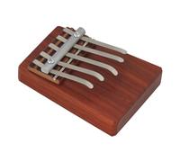 Kalimba portatile in legno pianoforte a pollice 5 tasti pianoforte a dito portatile piccoli strumenti musicali per bambini principianti tasca in legno Kalimba pollice strumento tastiera principiante