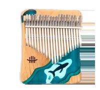 Kalimba professionale 17/21 chiave Kalimba creazione scala cromatica marimba strumento musicale musica scala cromatica carino strumento musicale (Size : 21)