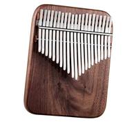 Kalimba Professionale 17 21 Tasti Kalimba Noce Nera Inclinata Tavola Piatta Pollice Pianoforte Classe A Strumenti Musicali Professionali Con Scatola Per Il Trasporto(21 key)