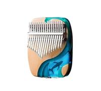 Kalimba professionale 17/21 tasto kalimba pollice strumento per pianoforte scala cromatica strumento carino strumento marimba portatile musica (Size : 17)