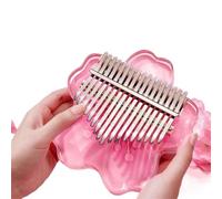 Kalimba professionale 17/21 tono acrilico cromatico principiante Kalimba musica mini strumento chiave pianoforte professionale per pollice (Size : 17)