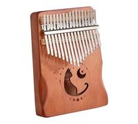 Kalimba professionale 17 esercizi chiave strumento carino mini strumento per il pollice Limba cromatico pianoforte amanti della musica (Color : 3/4)