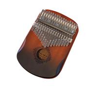 Kalimba Professionale 17 Note Kalimba Piano Per Le Dita Per Principianti 17 Noto Semplice E Facile Da Imparare Per Il Pollice(Brown,2)