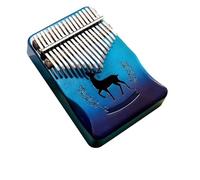 Kalimba Professionale 17 Strumento Musicale Kalimba Per Principianti Con Deviazioni Delle Dita Che Diventano Gradualmente Verdi(17)
