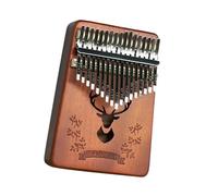 Kalimba professionale 17 tasti pollice pianoforte in mogano professionale che suona con martelletti per principianti strumento carino strumento musicale marimba portatile (Color : 6)