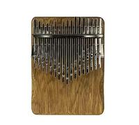 Kalimba professionale 34 tasti pianoforte a pollice, pianoforte a dito Mbira in legno di noce di seta dorata, regalo for bambini adulti principianti amanti della musica