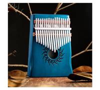 Kalimba professionale 7 pianoforte da dito kalimba a 21 tasti strumento per principianti kalimba pianoforte da pollice professionale tutto in legno massello impiallacciato acero (Color : 6)