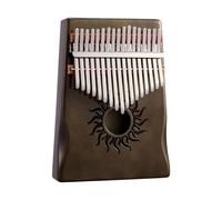 Kalimba professionale 7 pianoforte da dito kalimba a 21 tasti strumento per principianti kalimba pianoforte da pollice professionale tutto in legno massello impiallacciato acero (Color : 2)