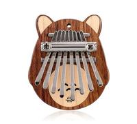Kalimba professionale 8 tasti Mini Kalimba modello amanti della musica strumento per il pollice pianoforte cromatico strumento carino (Color : 3/4)