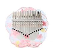 Kalimba professionale Acrilico Trasparente scala cromaticaPianoforte per pollice Professionale Kalimba Finger Piano Strumento musicale Kalimba (Color : 2)