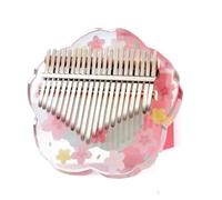 Kalimba professionale Acrilico Trasparente scala cromaticaPianoforte per pollice Professionale Kalimba Finger Piano Strumento musicale Kalimba (Color : 5)